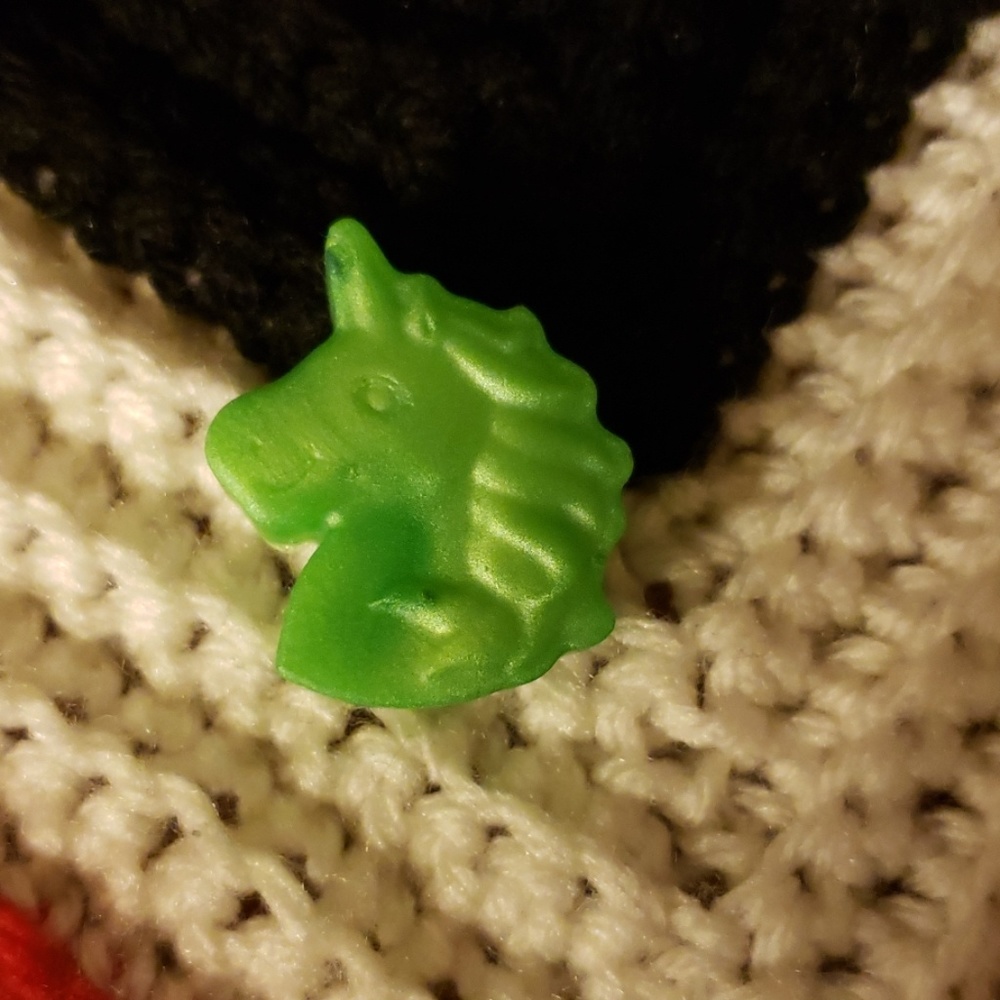 Green Unicorn charm